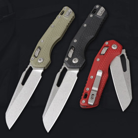 Microtech 3 Colors Axis Lock Shaft Outdoor Survival Hunting Multi Purpose Tool Outdoor Folding Knife UD408870
